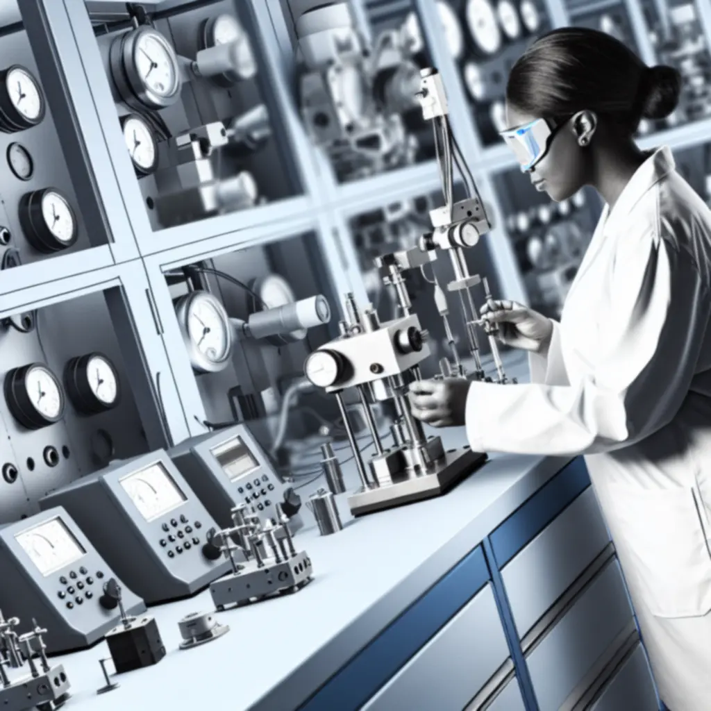 Precision laboratory detail representing technical accuracy and quality